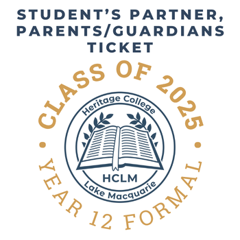 2025 Year 12 Formal - Partners & Parents TICKET