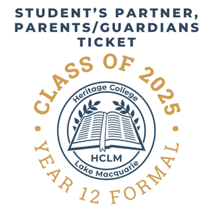 2025 Year 12 Formal - Partners & Parents TICKET