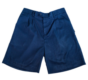 senior boys navy shorts