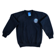 Unisex K-6 primary navy fleece jumper