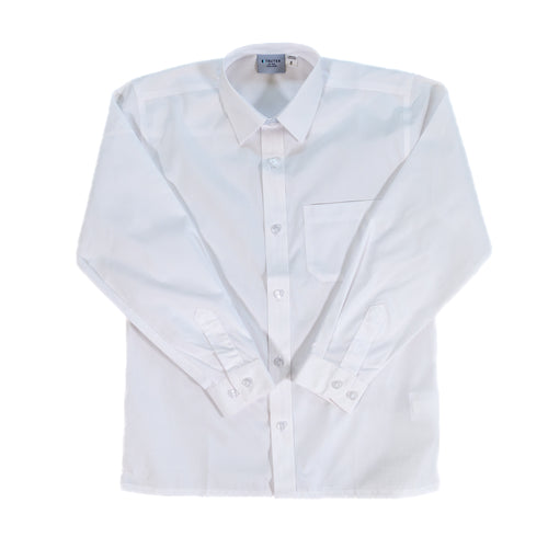 Boys long sleeve white shirt