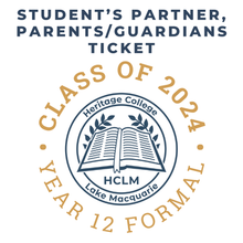 2024 Year 12 Formal - Partners & Parents TICKET