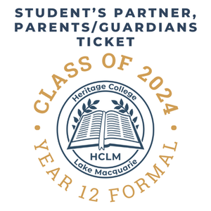 2024 Year 12 Formal - Partners & Parents TICKET