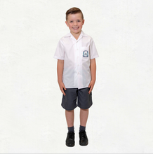 Primary Boys Grey Shorts - Full Elastic Waist and Drawstring (K-6)