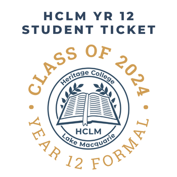 2024 Year 12 Formal - HCLM YR 12 STUDENT TICKET