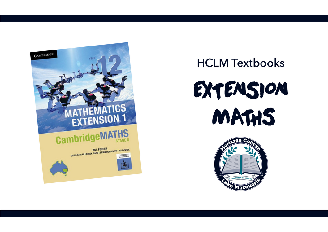 Extension Mathematics Yr 11