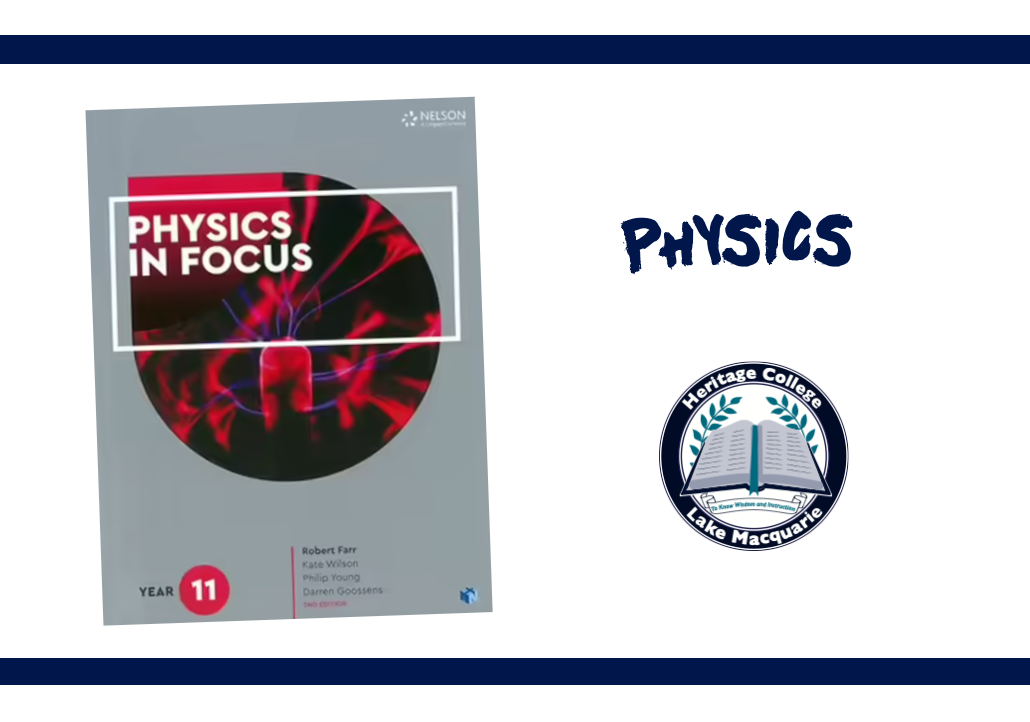 Year 11 Physics Preliminary Heritage College Lake Macquarie Year 11 Physics Preliminary Heritage College Lake Macquarie