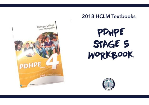 PDHPE STAGE 5 WORKBOOK - YEAR 10