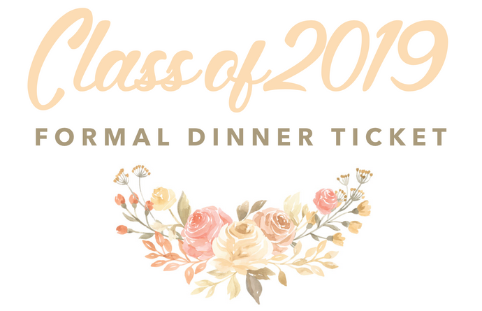 2019 Formal Dinner Ticket